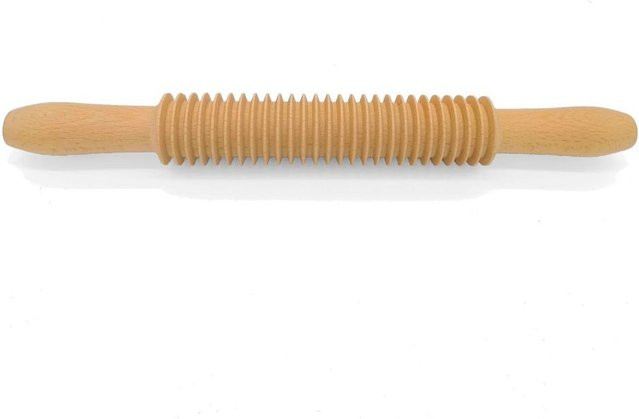 CosyHome Faden Nudelholz zum Schneiden von Spaghetti und Nudeln, Weiß - Bild 1