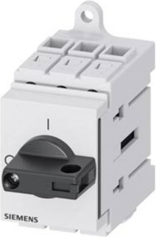 Siemens Lasttrennschalter Schwarz 3polig 25A 16mm² 690 V/AC 3LD31300TK11 - Bild 1