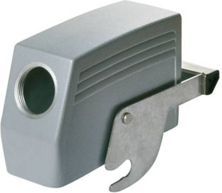 Weidmüller Steckergehäuse HDC 64D TSZO 1PG21G in Grau aus Edelstahl - Bild 1