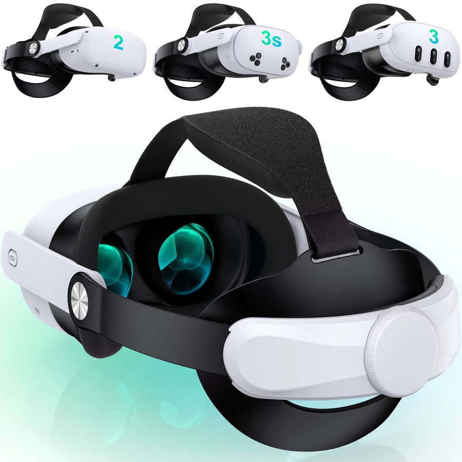 BEBONCOOL MQ5000 Elite Strap Kopfband für Meta Quest 3S, Meta Quest 3 und Meta Quest 2 VR Zubehör - Bild 2