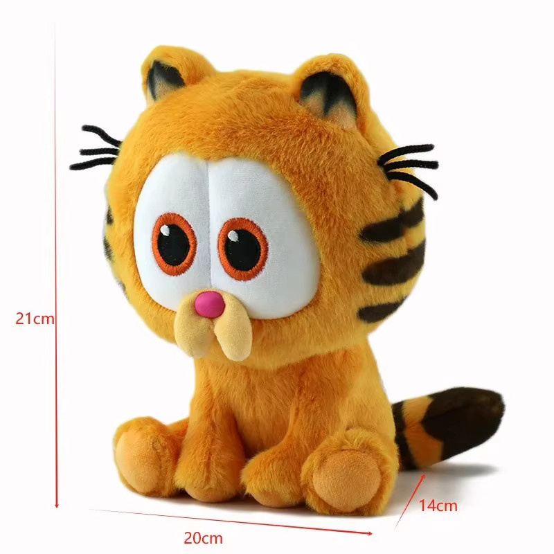 Bandai Garfield Plüschtier, Orange - Bild 1