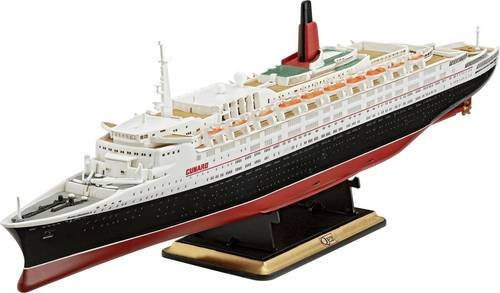 Revell Queen Elizabeth II Schiffsmodell Bausatz, 1:1200 - Bild 1