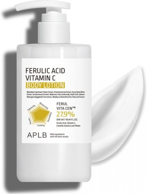 APLB Ferulic Säure Vitamin C Körperlotion, 300 ml, Unisex - Bild 1