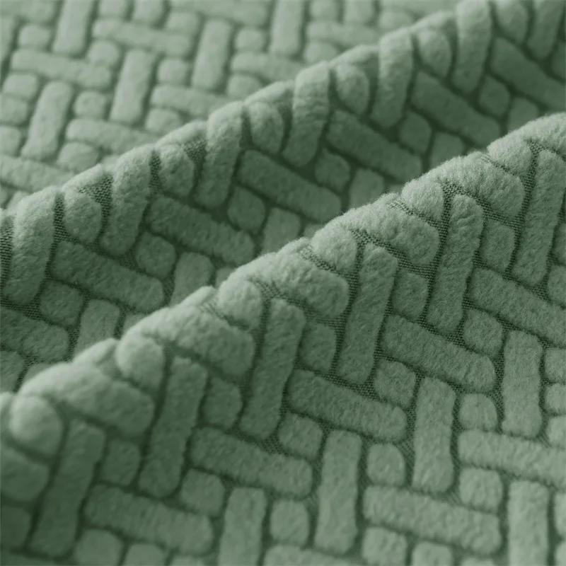 Stretch Polarfleece Stuhlbezug in XL Größe mit langer Rückenlehne für Esszimmerstühle - Bild 2
