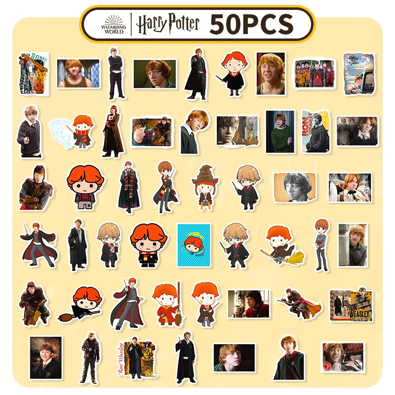 OTRAINBOW Harry Potter Aufkleber, Fantasy, 50-teiliges Set - Bild 4