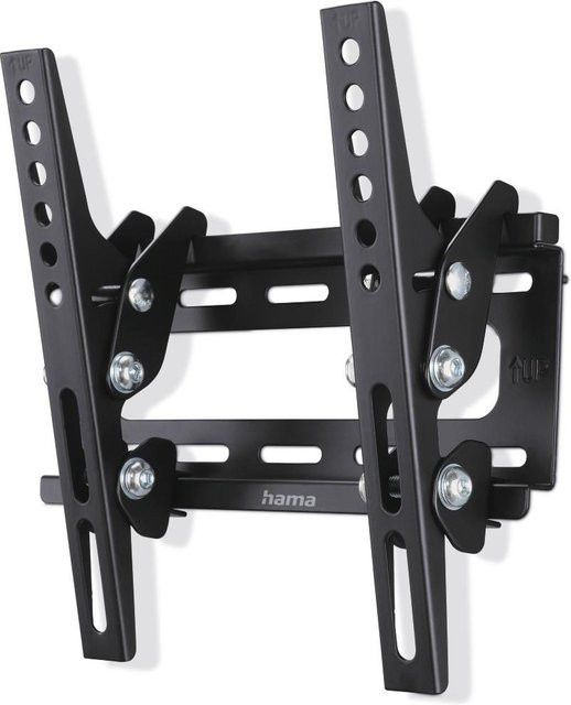 Hama TV-Wandhalterung neigbar in Schwarz für Bildschirme von 117 cm (46 Zoll) bis 25 kg mit VESA 200 x 200 mm - Bild 1