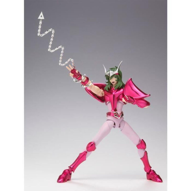 Bandai Saint Seiya Myth Cloth Ex Andromeda Shun Revival Figur in Rosa - Bild 3