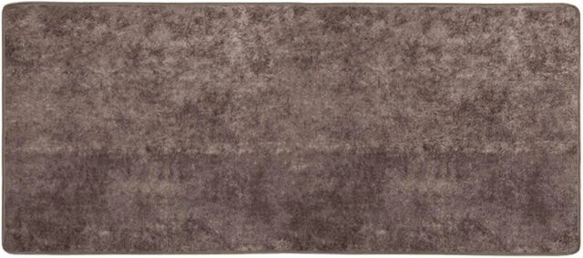 vidaXL Teppichläufer MARSA Grau, rutschfest und waschbar, B/T: 100 x 50 cm - Bild 1