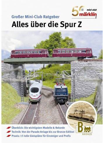Märklin 50 Jhr. Mini-Club - Alles über die Spur Z, Sachbuch, Jubiläums-Ausgabe - Bild 1