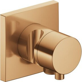 Keuco Fertigmontageset IXMO UP3-W-Ab/ Um-V, Eckanschluss, Bronze/Braun, Messing - Bild 1