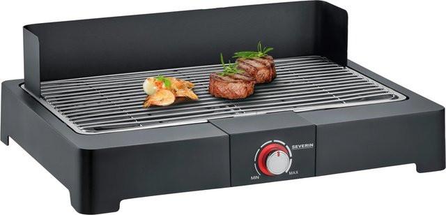 Severin Elektro-Tischgrill PG 8565 in Schwarz - Bild 1