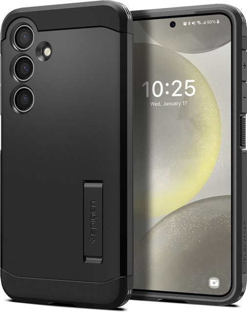 Spigen Tough Armor Schutzhülle für Samsung Galaxy S24 S921 in Schwarz - Bild 1