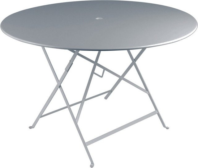 Fermob Bistro Klapptisch Rund aus Stahl mit klappbarer Platte für Garten und Balkon - Bild 1