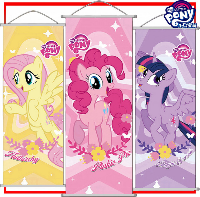 Bandai My Little Pony Hängegemälde Pinkie Pie Poster in Pink und Multicolour - Bild 1