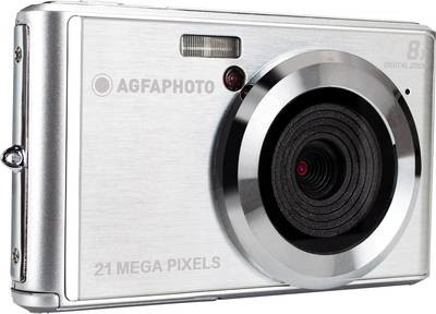 AgfaPhoto DC5200 Kompaktkamera in Silber mit 21,0 MPix und USB-C Anschluss - Bild 2