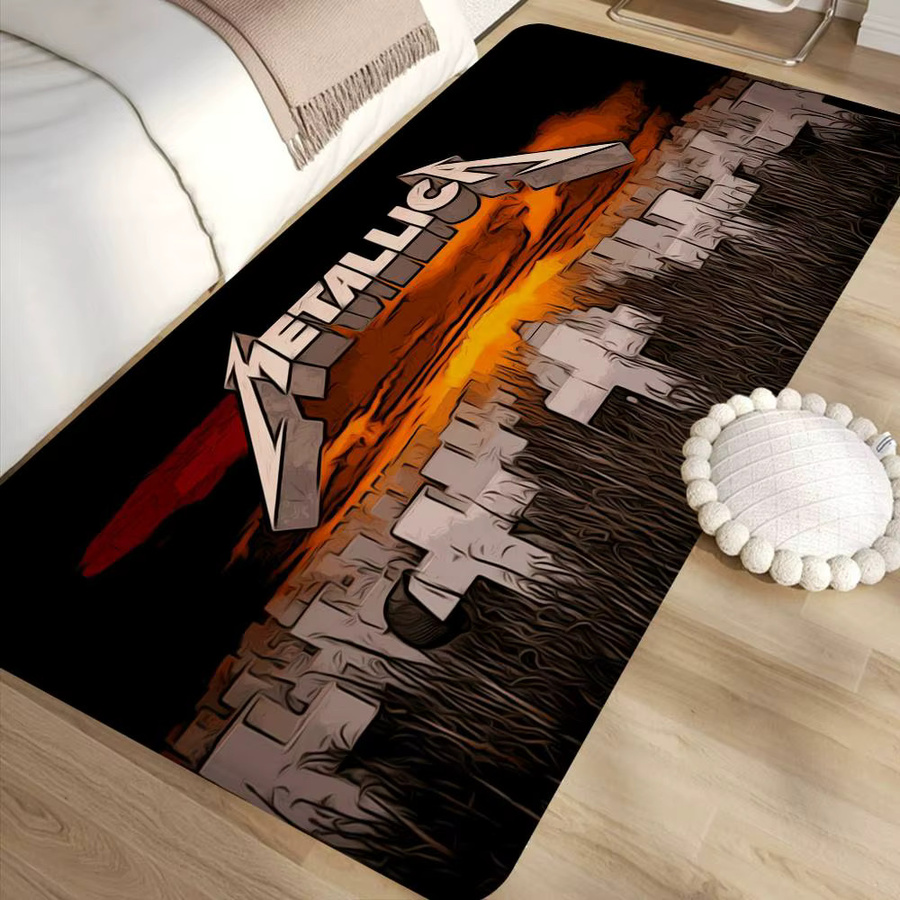 M-METALLICA Band-Bodenmatte, rechteckig, rutschfest und wetterfest, Mehrfarbig, B/T: 60,0 x 40,0 cm - Bild 5