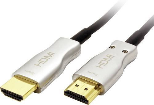 Value HDMI Anschlusskabel 4K UHD Silber, 50,00 m, Aktiv mit Signalverstärkung und geschirmt - Bild 1