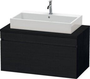 Duravit Waschtischunterschrank DuraStyle in Weiß für Konsole mit 1 Auszug, B: 100 cm, T: 54,8 cm, H: 51,2 cm - Bild 1