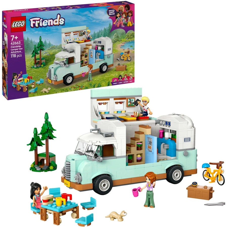 LEGO Friends Wohnmobil Camping Konstruktionsspielzeug - Bild 4