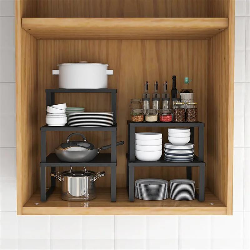 Platzsparendes Wandregal aus Kohlenstoffstahl von Household supplies MH für Küche, Badezimmer und Büro - Bild 3
