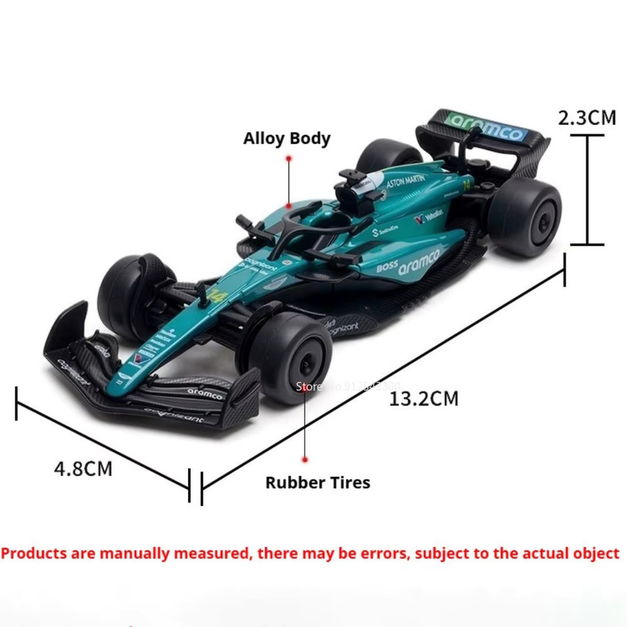 RMZ city F1 Verstappen-Rennwagenmodell, Fahrzeugmodell, Maßstab 1:43, Metall, Gummi - Bild 2