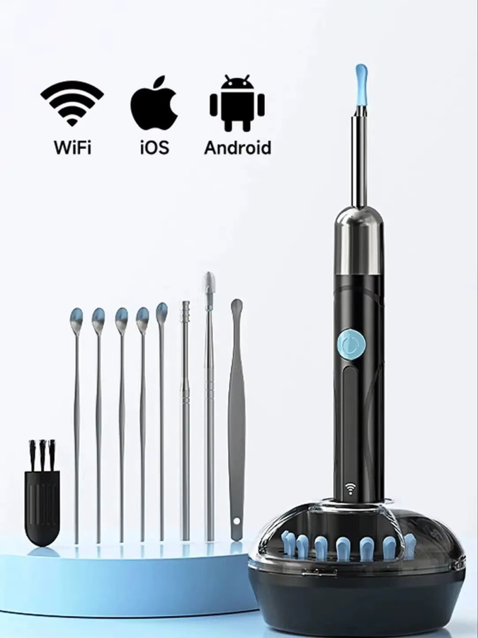 ZYPUSON WLAN-Otoskop mit Kamera, weiß, Unisex - Bild 5