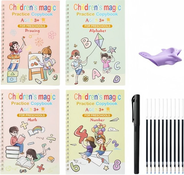 Kinder Magie Praxis Copybook Set, Lernspielzeug, Bunt, ab 3 Jahre - Bild 1
