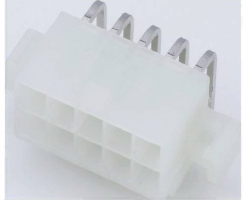 Molex Einbau-Stiftleiste Standard 39-29-1108 in Weiß - Bild 1