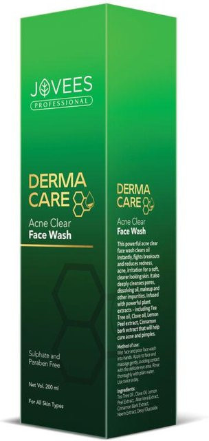 Jovees Professional Acne Clear Gesichtswaschgel, 200 ml, für fettige und unreine Haut - Bild 1
