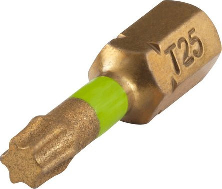 Wolfcraft Schraubendreher-Bit T25 in Goldfarben - Bild 1
