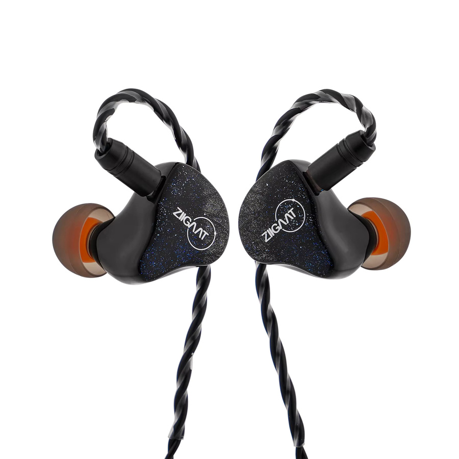 ZiiGaat Lush Studio Hybrid-IEM Hifi-Kopfhörer mit 1DD+4BA als kabelgebundene In-Ear-Ohrhörer in Schwarz oder Silber - Bild 2