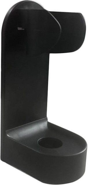 Yiran Furniture Zahnbürstenständer Wandhalterung für elektrische Zahnbürsten, Organizer aus Kunststoff, Schwarz - Bild 1