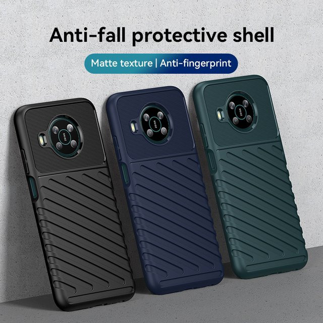Stoßfeste Silikon Handyhülle für Nokia x100 in Schwarz - Bild 1