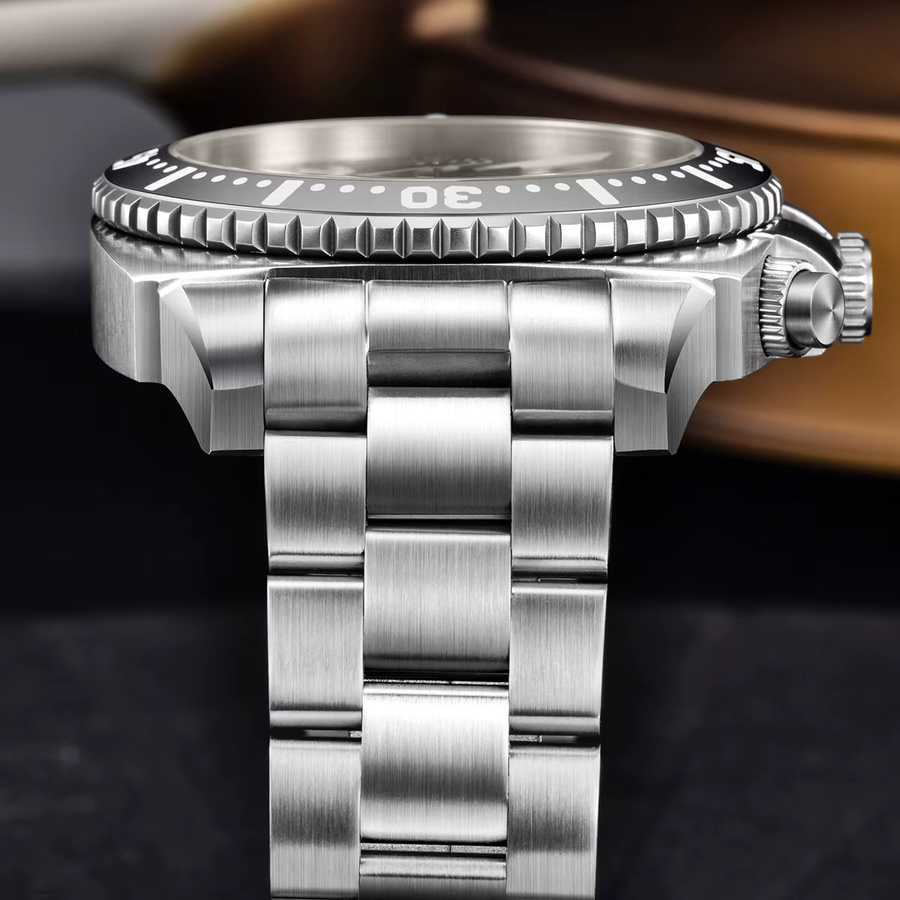 FeelNever Armbanduhr, Quarz-Automatik, Edelstahl, Saphirglas, Herren - Bild 2