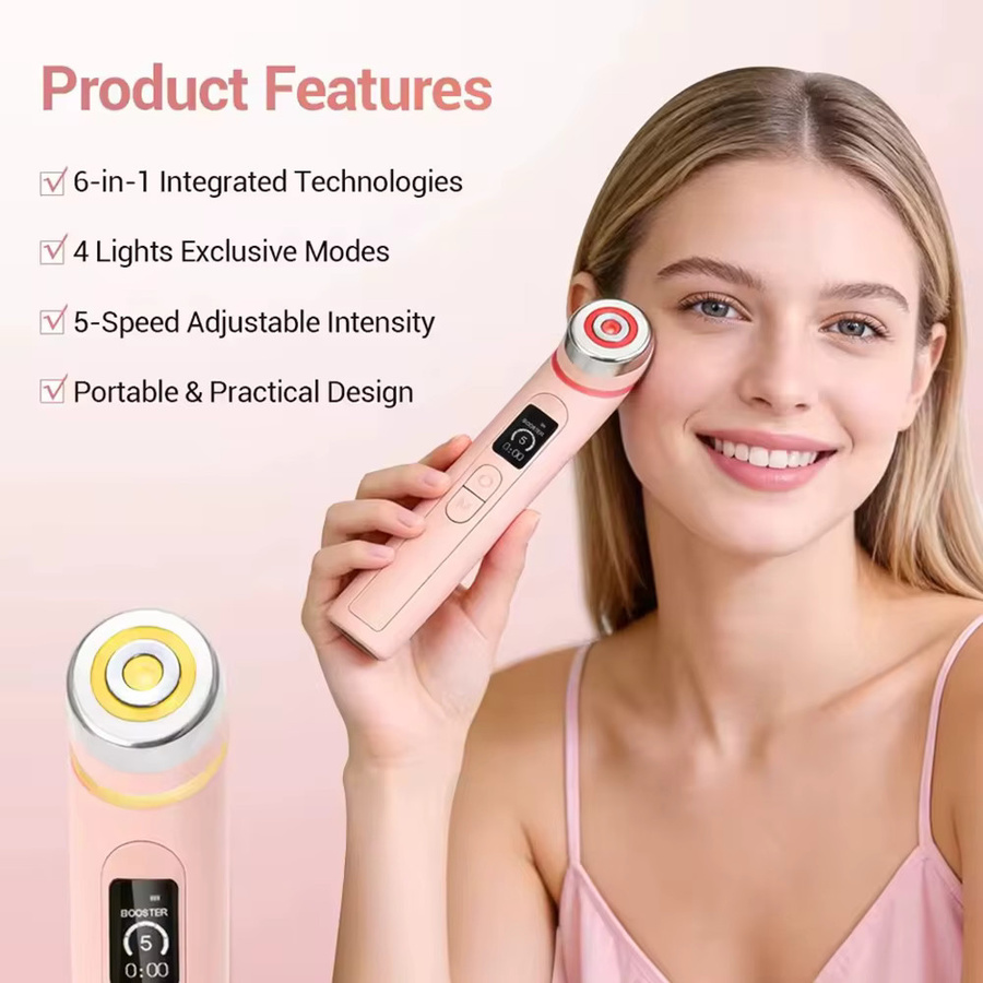 vilnason Age-R Booster Pro Gesichtspflege EMS Mikrostrom-Massagegerät, Unisex - Bild 2