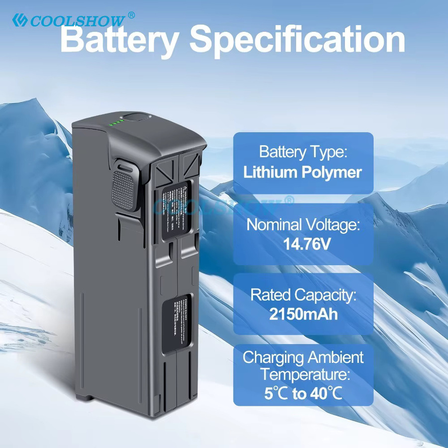 DJI Drohnenbatterie für Avata 2, 2150 mAh, Grau - Bild 2