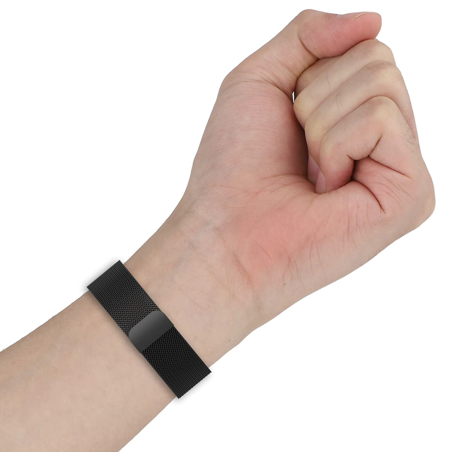TINUORA Uhrenarmband Edelstahl, Magnetisches Schlaufenarmband, Xiaomi Mi Band 8/9, Unisex - Bild 3