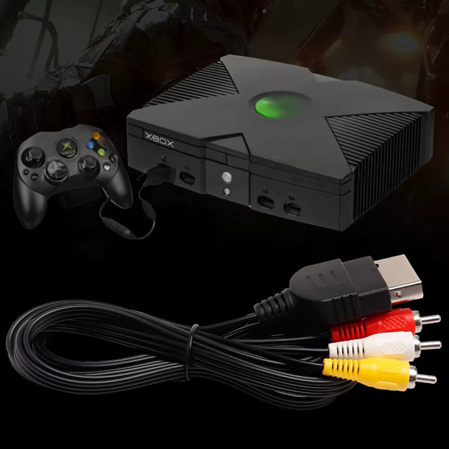 RCA-AV-Audio-Video-Kabel für Microsoft Xbox Spielekonsole und Controller - Bild 3