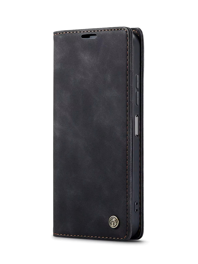 CaseMe Retro Magnetische Flip-PU-Lederhülle für Samsung Galaxy A57 A37 A27 A17 A07 A56 A36 A26 A16 A06 in Rot - Bild 4