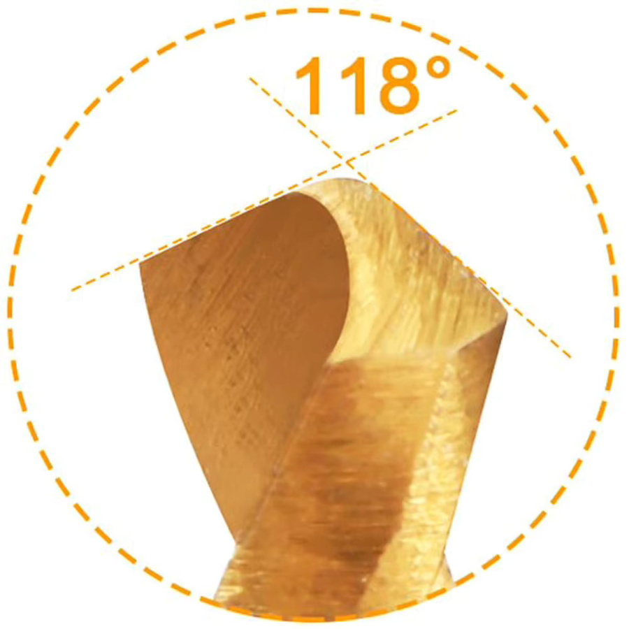 DAZZLEEX Mini Bohrer Set 10 Stück HSS Gravur Bohrer Bits in Gold und Braun für DIY Schmuck und Carving - Bild 2