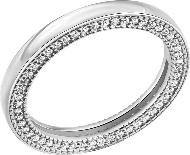 Celesta Ring 925 Silber, rhodiniert, weiße Zirkonia-Steine, Damen - Bild 1