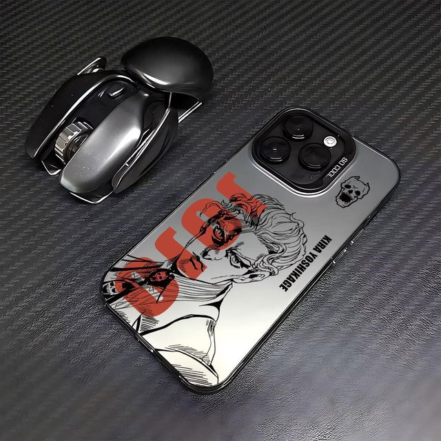 Anime JOJO's Bizarre Adventure Handyhülle für iPhone Modelle in Multicolour mit Anti-Fall Matt-Finish - Bild 1