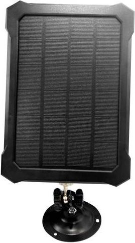 Braun Phototechnik 58009 Solarpanel in Schwarz mit USB-C und Barrel-Plug - Bild 1