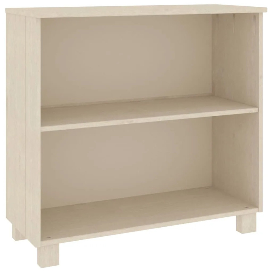 vidaXL Sideboard HAMAR aus Massivholz Kiefer in Honigbraun, rustikale Optik, B/T/H: 85 x 35 x 80 cm - Bild 1