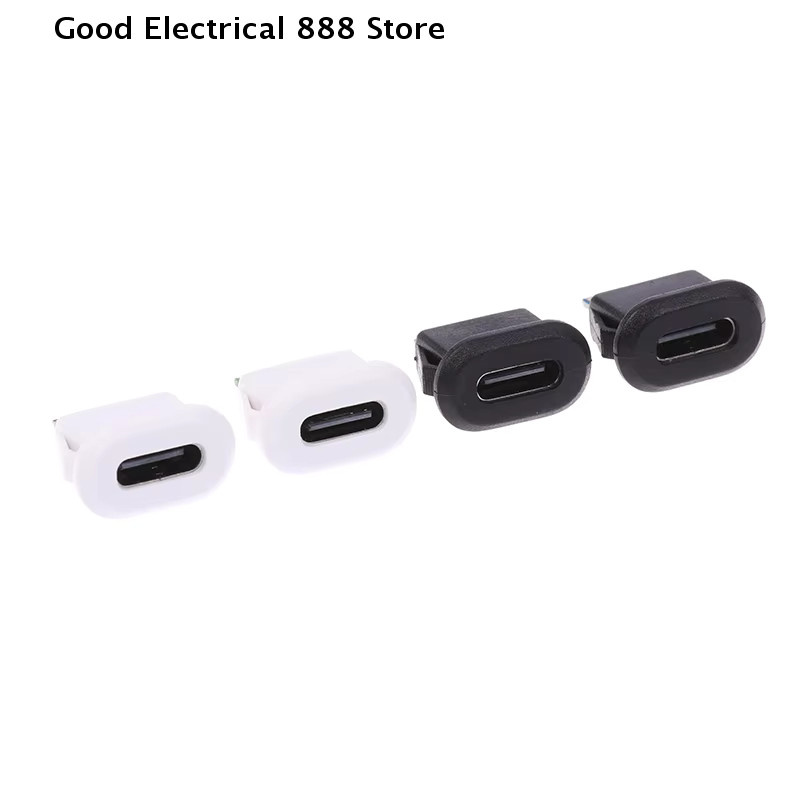 Wasserdichter USB-C Schwanzstecker Typ-C Schnittstellenanschluss für DIY Schnellladung 5A 20V in Schwarz - Bild 2