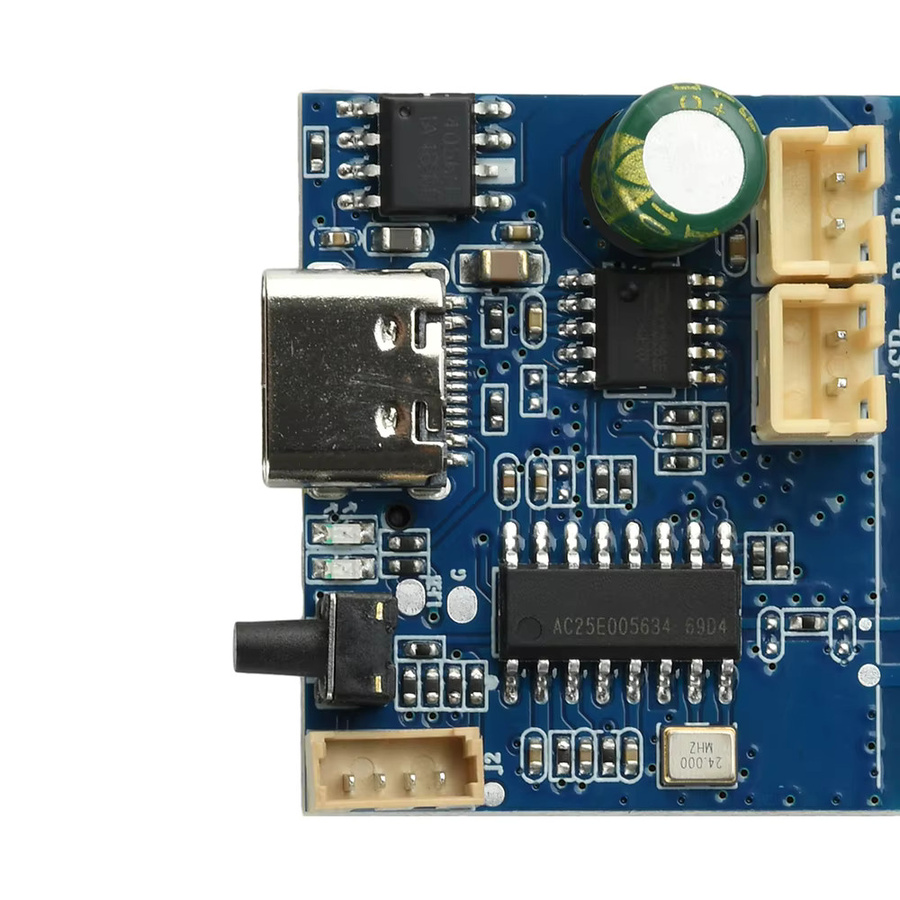 Aideepen Bluetooth-Verstärkermodul mit High-Fidelity-Ausgang, TWS-Pairing und USB-C Anschluss, 5W, Blau - Bild 5