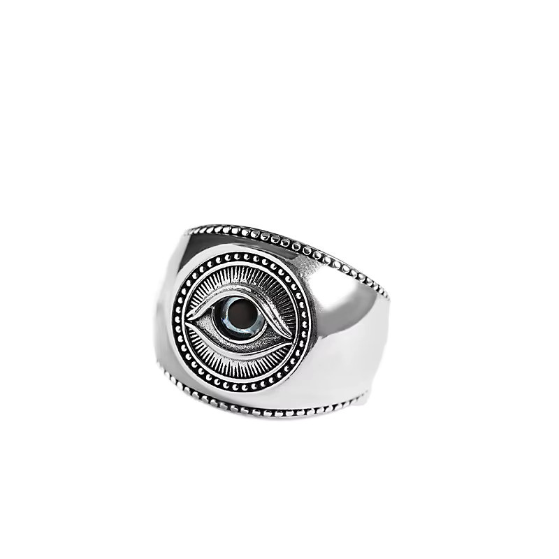 SAY Ring 925 Silber, Vintage, Unisex - Bild 3
