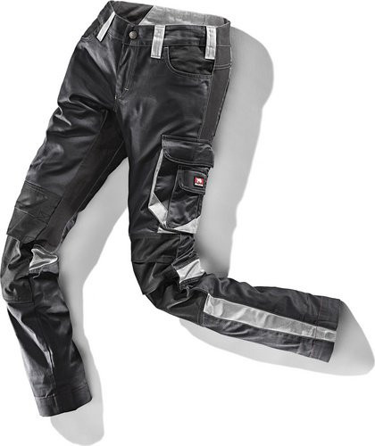 BULLSTAR Damen-Arbeitshose WORXTAR in Schwarz/Grau aus Polyester-Baumwoll-Mix - Bild 1