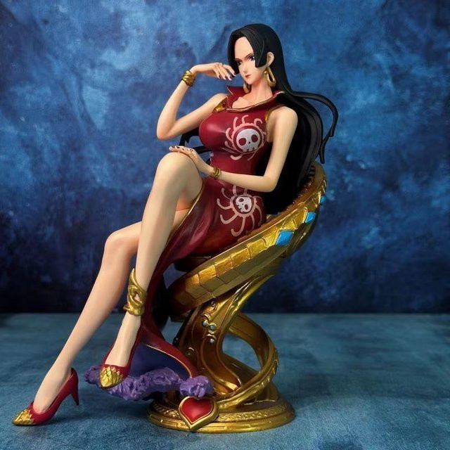 Bandai One Piece Boa Hancock Figur, bemalte Statue, 23cm - Bild 1