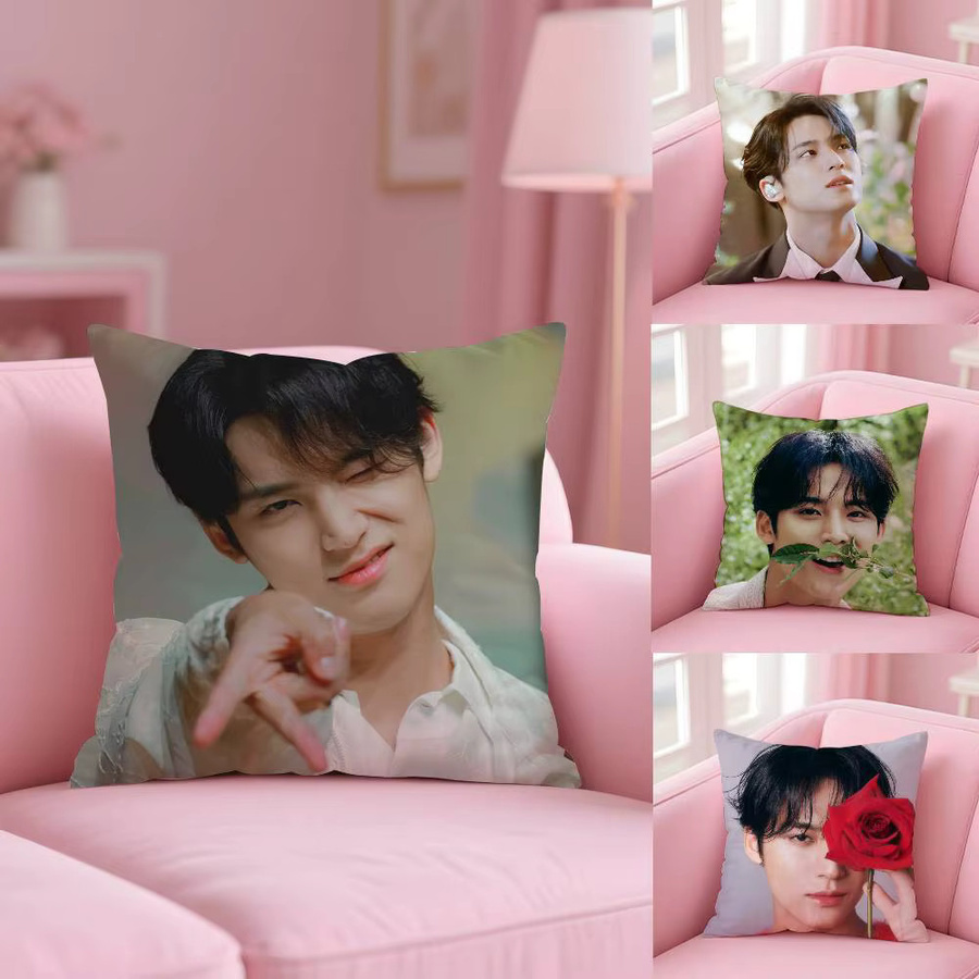 Singer M-Mingyu Kissenbezug mit Anti-Staubmite-Schutz und unsichtbarem Reißverschluss, Multicolor, B/T/H: 30 x 30 x 30 cm - Bild 3